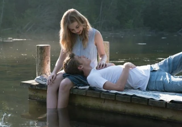 Every Day Angourie Rice and Owen Teague lake